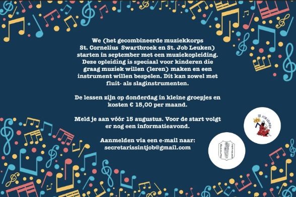 Muziekles St. Job