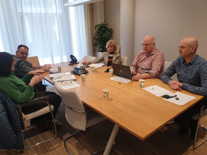 Gesprek gemeente wijkschouw Leuken
