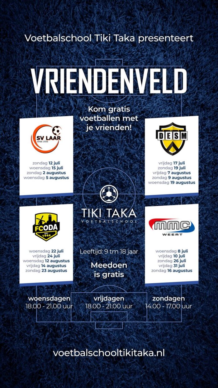 260705 Voetbalschool tiki taka