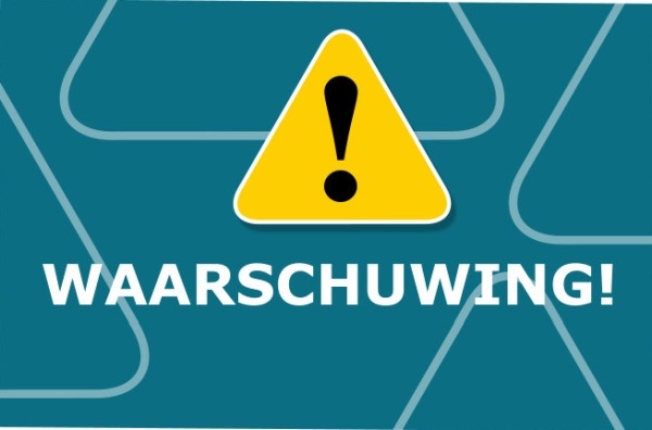 260719 Waarschuwing